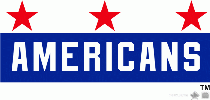 Rochester Americans 1957 58-1958 59 Wordmark Logo iron on heat transfer